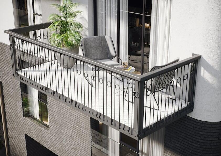 Balkon konfigurieren mit Balkongeländer KULLA